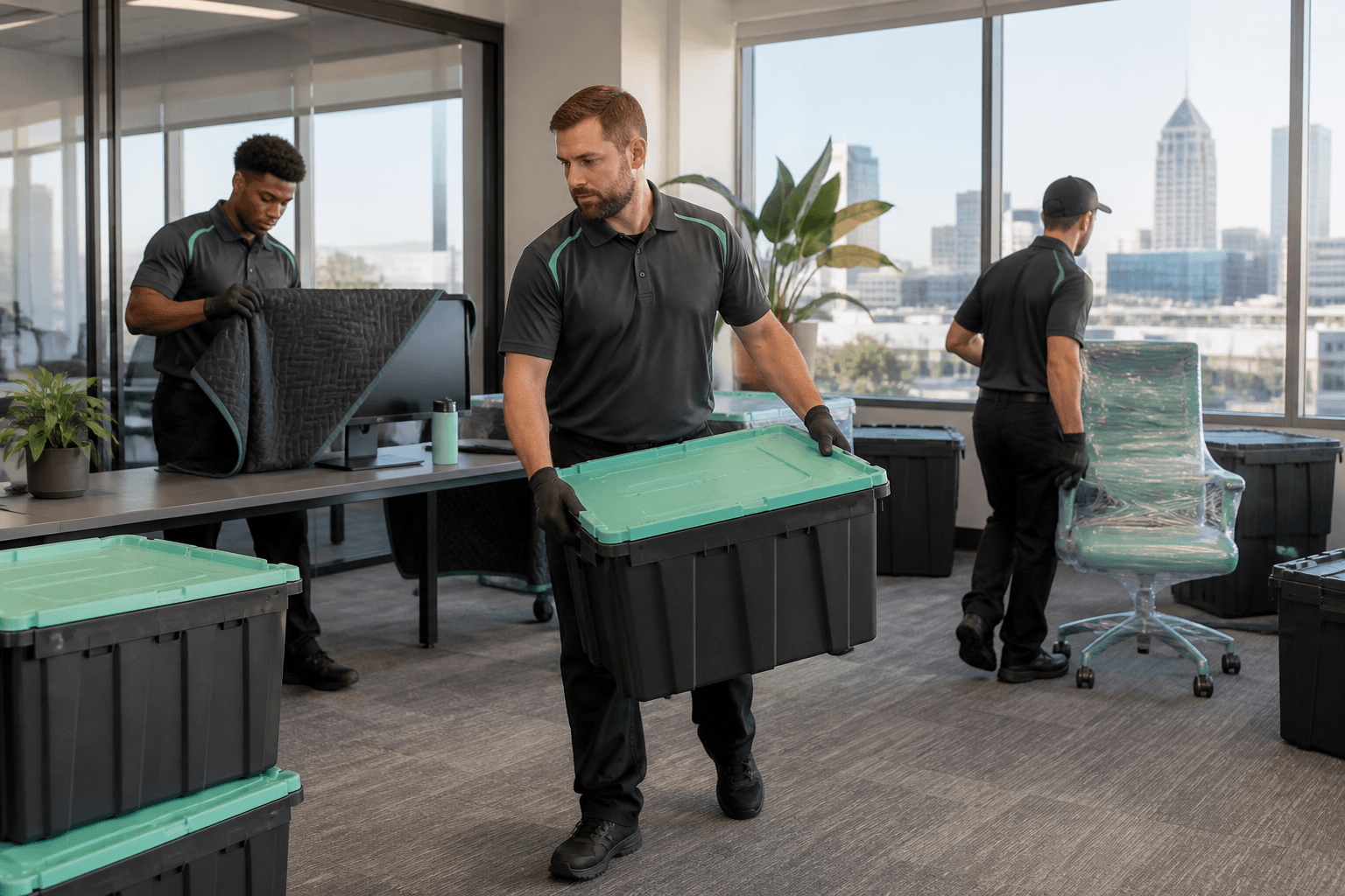 Commercial moving presentation